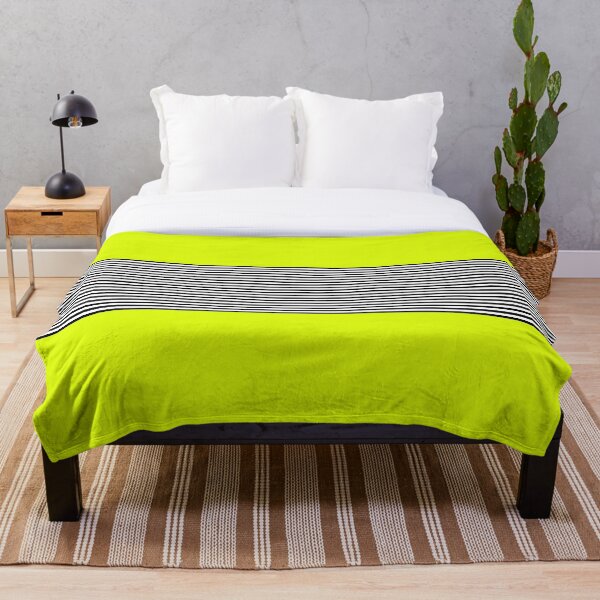 Item preview, Green Neon & Black-White Stripes designed and sold by 72artteam.
