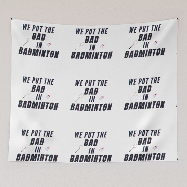 Item preview, eat sleep badminton designed and sold by The Parallel X.