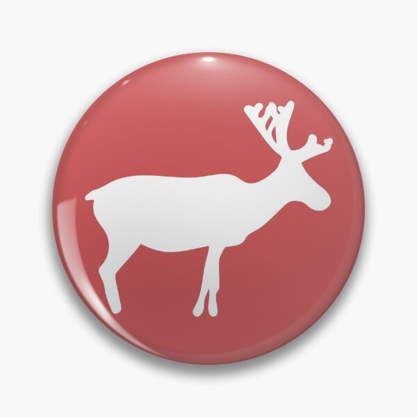 Item preview, Red Christmas Reindeer Pattern designed and sold by Ildiko Sipos.