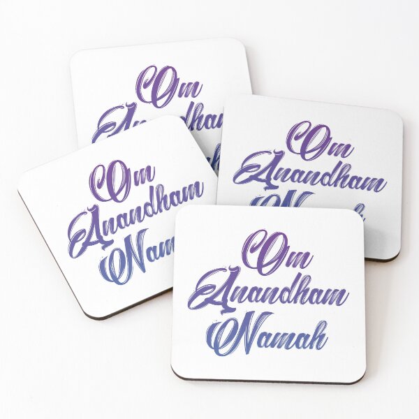 Item preview, Om Anandham Namah (gradient) designed and sold by didijuca.