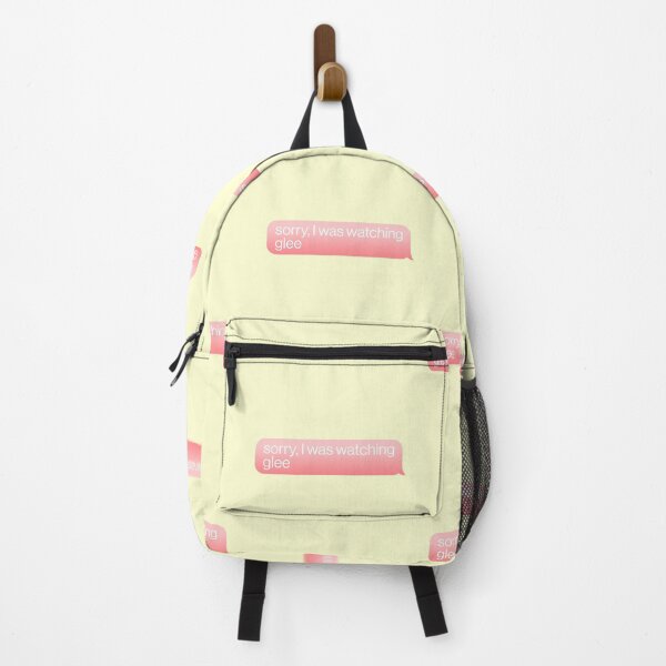 Item preview, Sorry I Was Watching Glee Pink iMessage designed and sold by sharedipmemes.