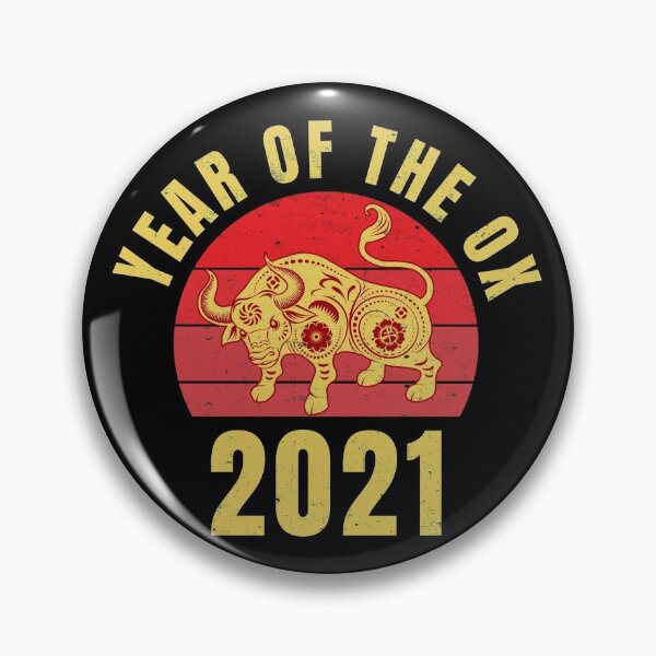 Item preview, 2021 Chinese Year Of The Ox Vintage designed and sold by playloud.