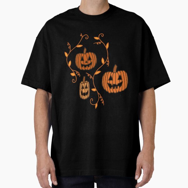 Item preview, Jack-o'-lanterns | Pumpkins | Halloween Pattern designed and sold by Hilary Leslie.