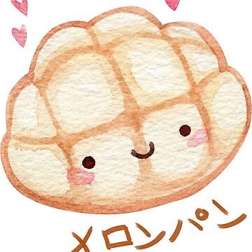 Artwork thumbnail, Kawaii Melon Pan by Threeleaves
