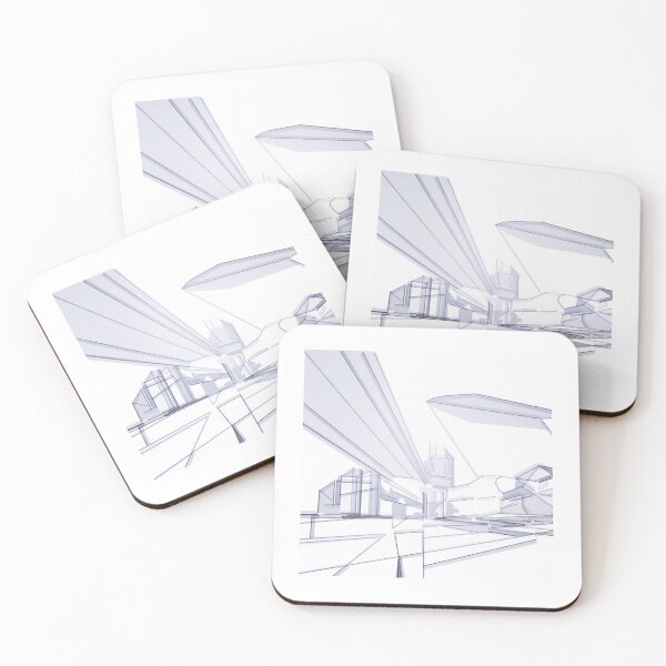Item preview, City Abstract designed and sold by LipikaDesigns.