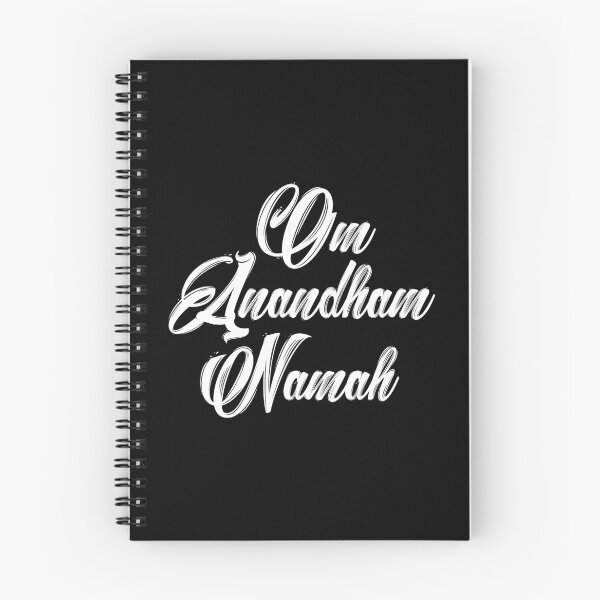 Item preview, Om Anandham Namah (white) designed and sold by didijuca.