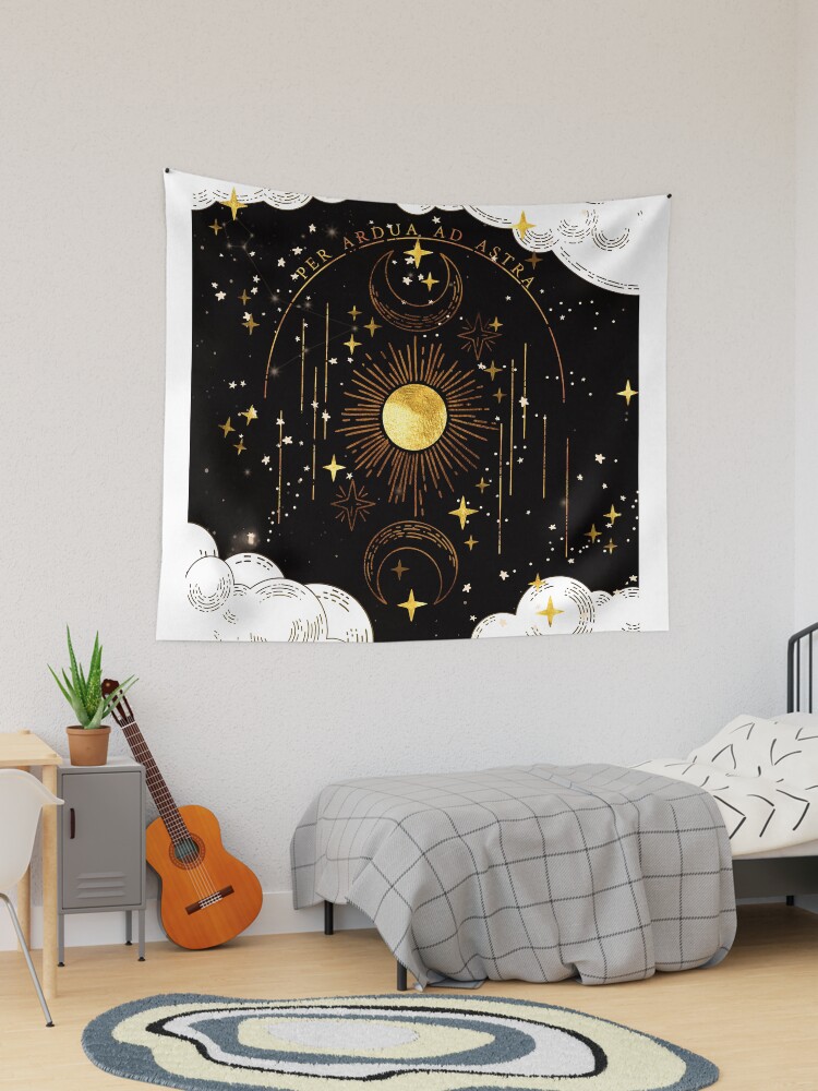 Moon discount print tapestry