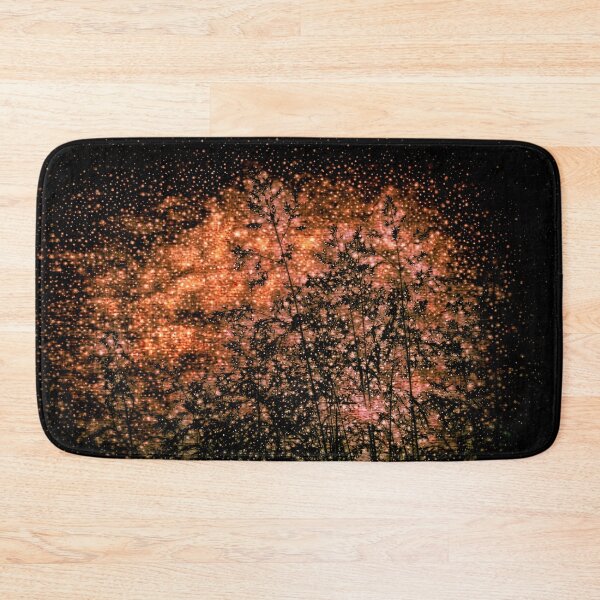 Item preview, Field of hay and burning golden orange sky designed and sold by SulkaCreative.