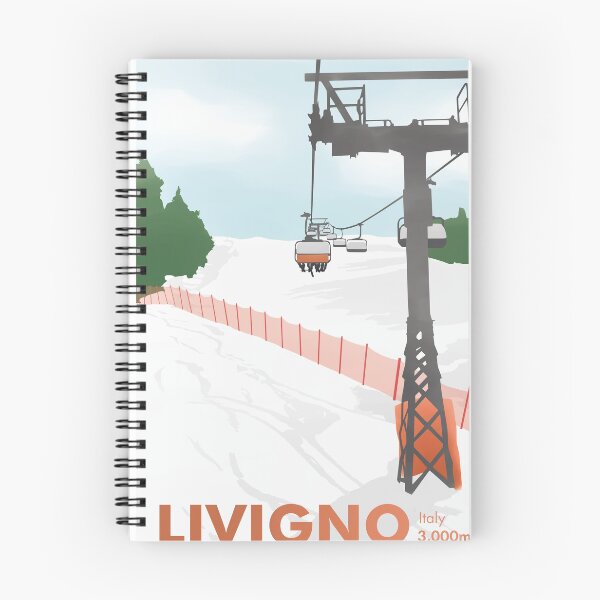 Item preview, Livigno Skiing Landscape designed and sold by Nortoft-Design.