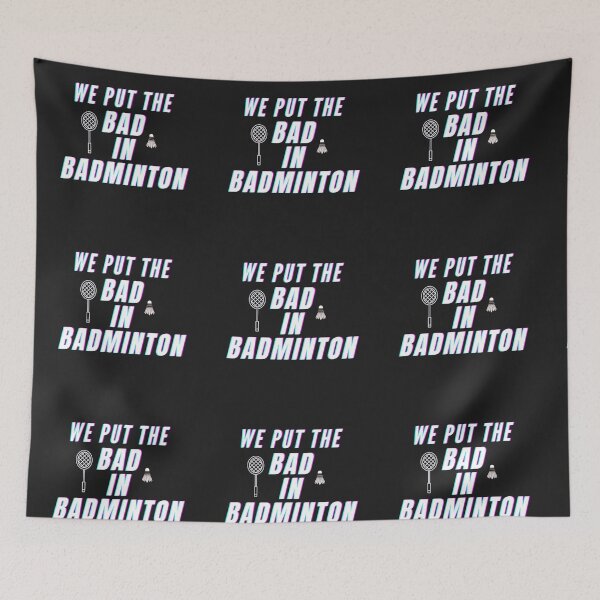 Item preview, eat sleep badminton designed and sold by The Parallel X.