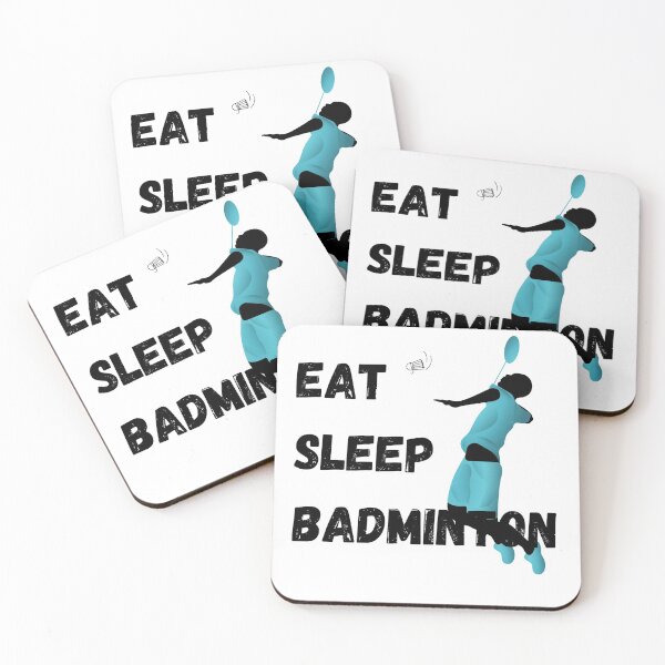 Item preview, Badminton Eat Sleep Badminton vintage designed and sold by OneTimeEngineer.