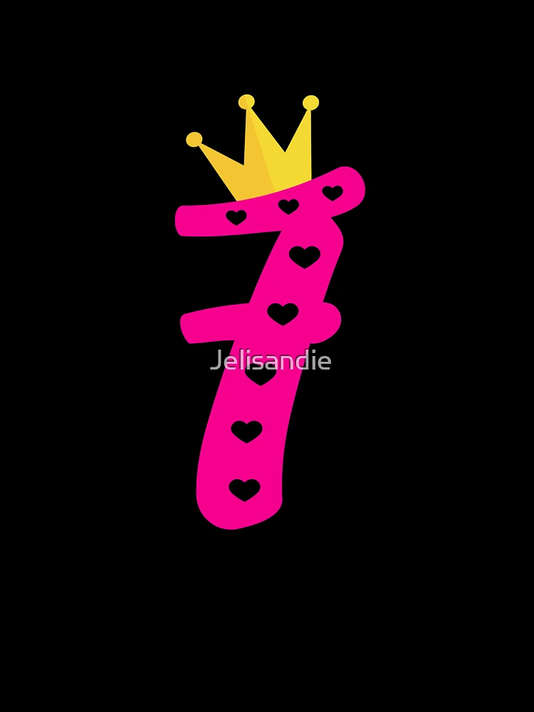 T-shirt enfant avec l'œuvre « Anniversaire fille 8 ans idée cadeau  princesse huitième anniversaire » de l'artiste Jelisandie