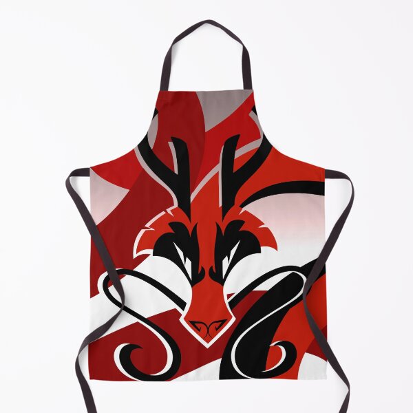 Item preview, Japanese Dragon - Aku Red designed and sold by Crowne Prince.