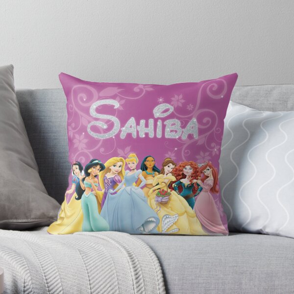 Princess shop throw pillow