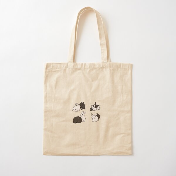 The Untamed Bunnies! Cotton Tote Bag