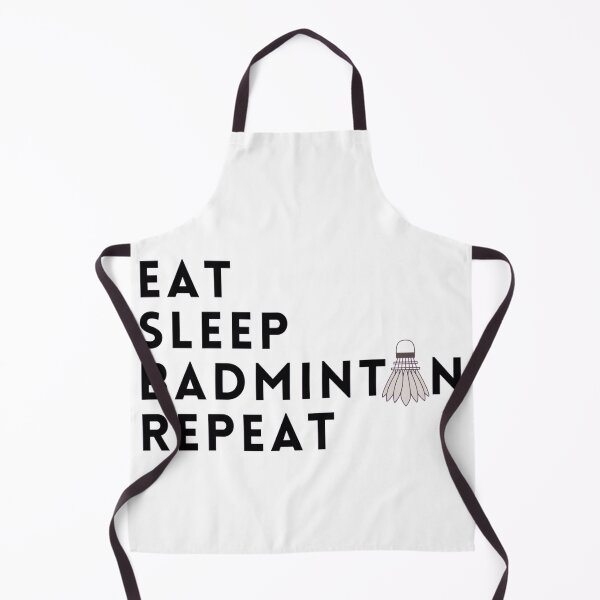Item preview, eat sleep badminton designed and sold by The Parallel X.