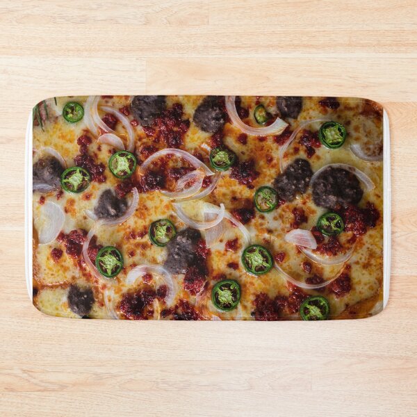 Item preview, Mexican pizza pattern designed and sold by luisraultg.