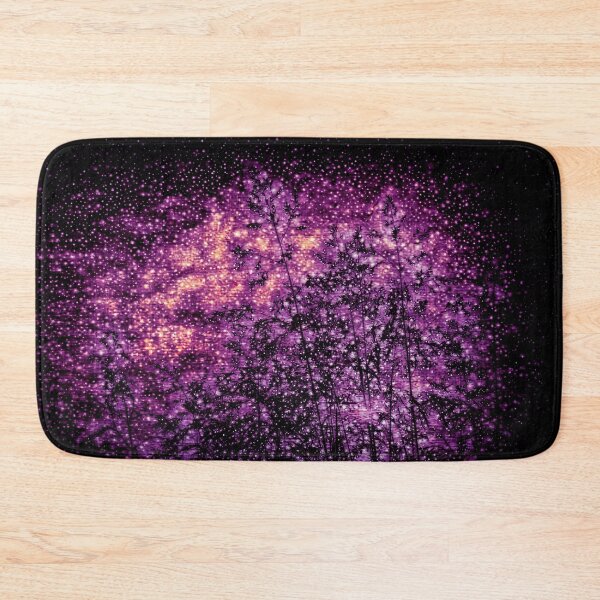 Item preview, Field of hay and purple starry sky designed and sold by SulkaCreative.