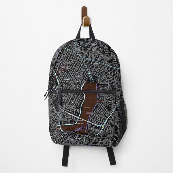 Item preview, Brooklyn, NY Topographical Map Dark designed and sold by PGHPhotoCo.