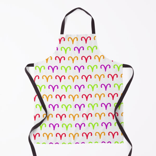 Item preview, Multicolored aries sign, astrology zodiac symbol white background designed and sold by Stéphane Thirion.