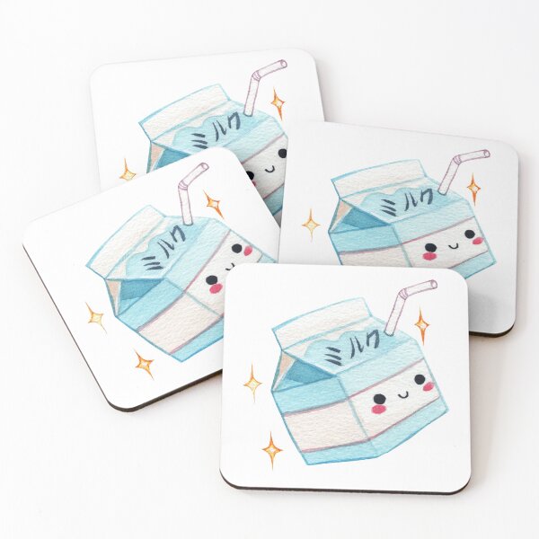 Item preview, Kawaii Milk Carton designed and sold by Threeleaves.