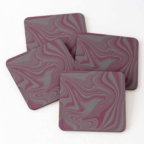 Item preview, Swirl Maroon & Grey Gray designed and sold by sd749.