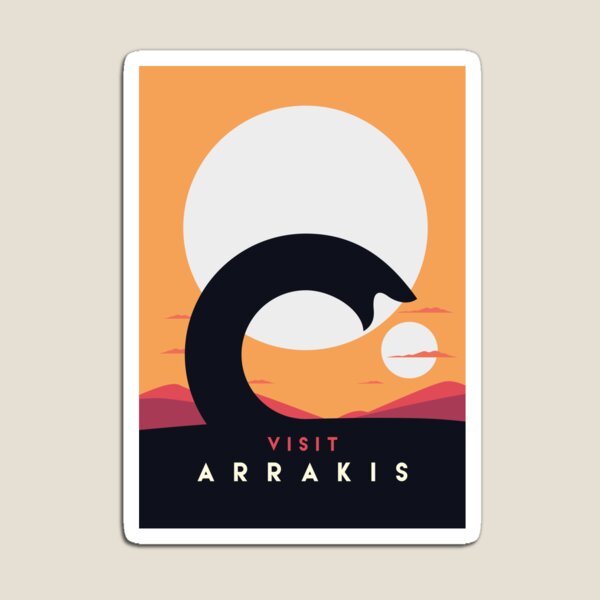 Item preview, Dune 2020 Visit Arrakis Sandworm designed and sold by justjonboy.