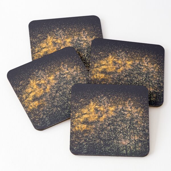 Item preview, Field of hay and yellow golden sky designed and sold by SulkaCreative.