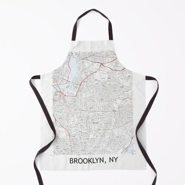 Item preview, Brooklyn, NY Topographical Map Clean designed and sold by PGHPhotoCo.