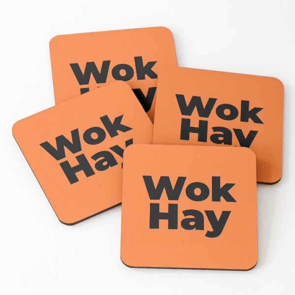Item preview, Wok Hay (Black) Funny designed and sold by BunnyPrinceDegn.