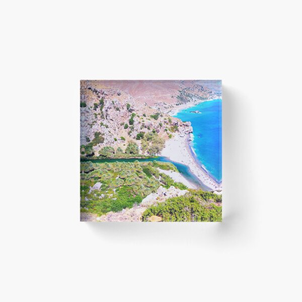 Item preview, Preveli Beach Palmtrees Greece designed and sold by Gevover.