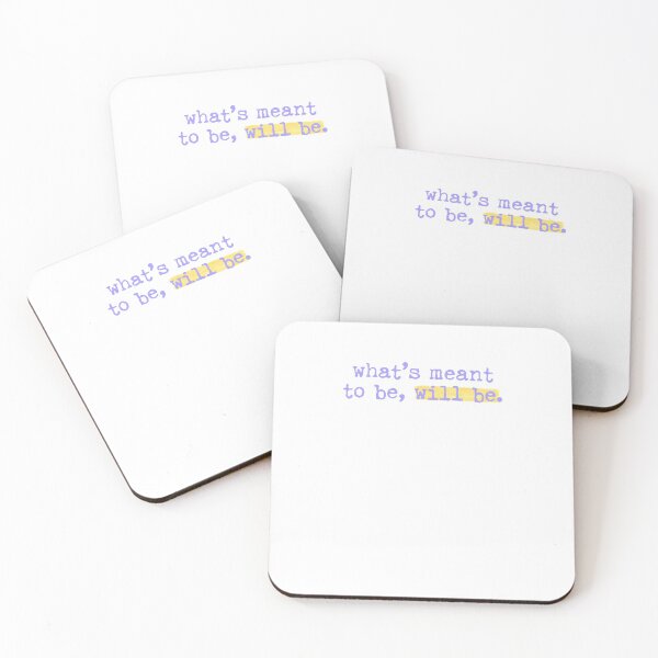 Item preview, What's Meant To Be Will Be Motivate Mantra designed and sold by sharedipmemes.