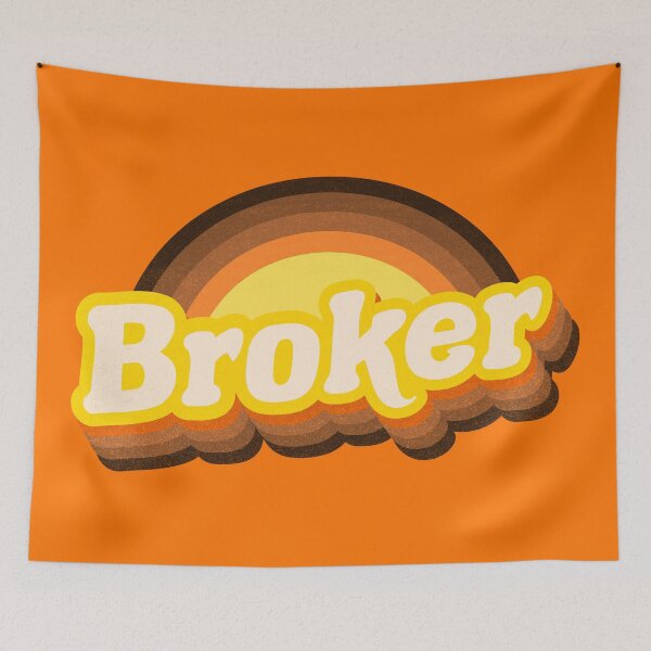 Item preview, Broker retro vibe designed and sold by likebakerdo.