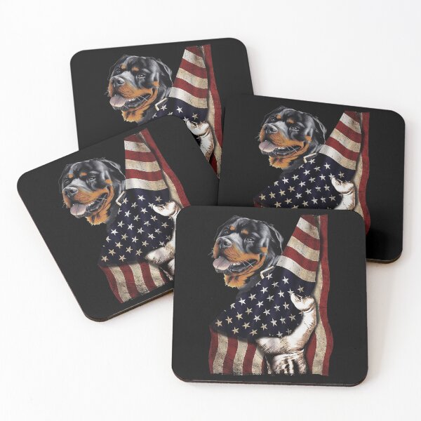 Item preview, Rottweiler flag designed and sold by KellyJanosko-bd.