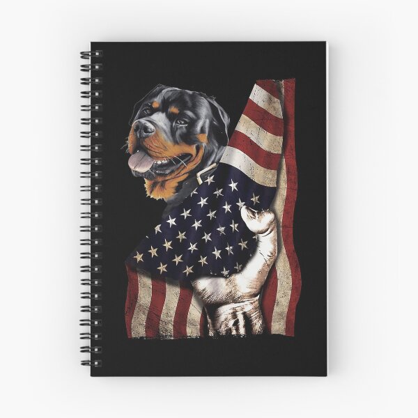 Aperçu de l'œuvre Drapeau Rottweiler créée et vendue par KellyJanosko-bd.