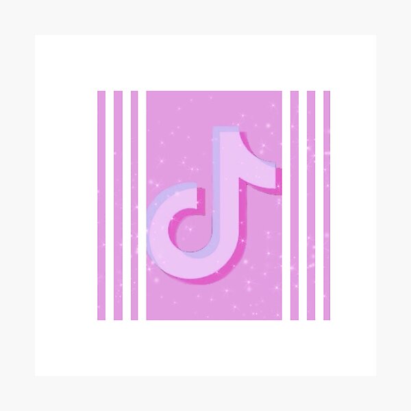 Tik Tok Aesthetic Logo Photographic Prints Redbubble