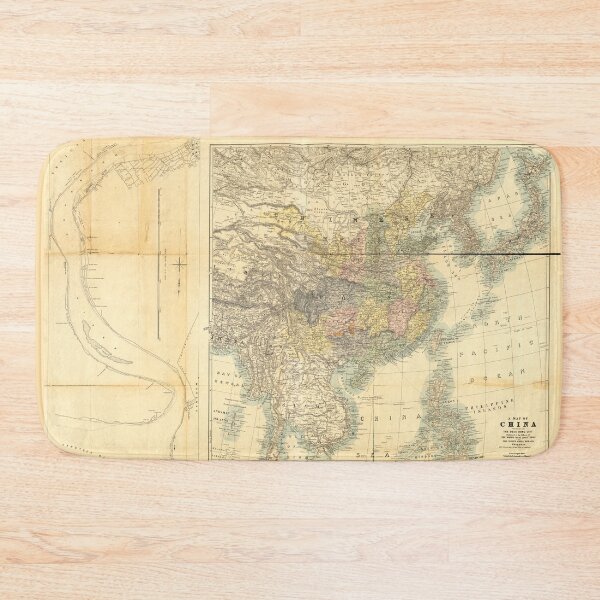 Item preview, Map of Foreign Settlements at Shanghai (1897) designed and sold by allhistory.