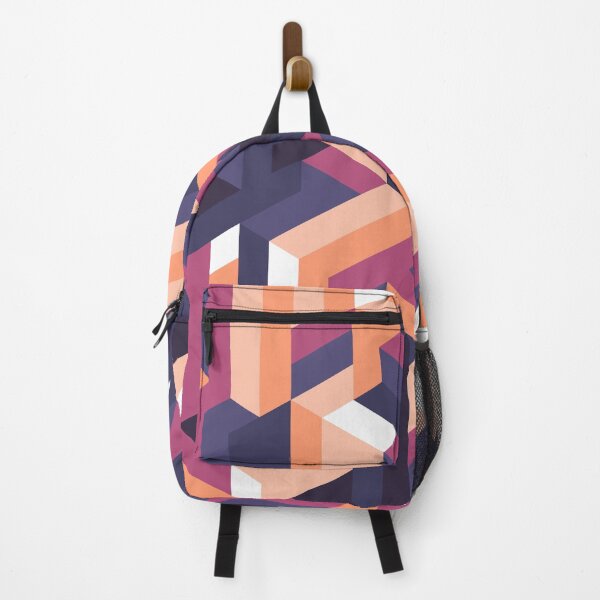 Item preview, Purple and Orange Isometric Maze designed and sold by KimVanG.