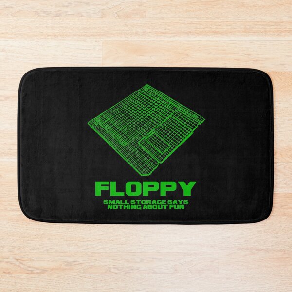 Item preview, Floppy disk in retro hologram optics for gamer + computer fans designed and sold by emm-j.