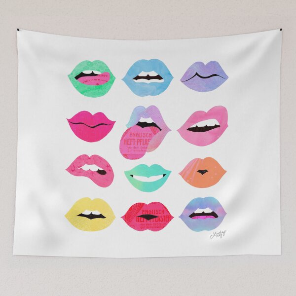Item preview, Rainbow Lips of Love designed and sold by Lindseykayco.