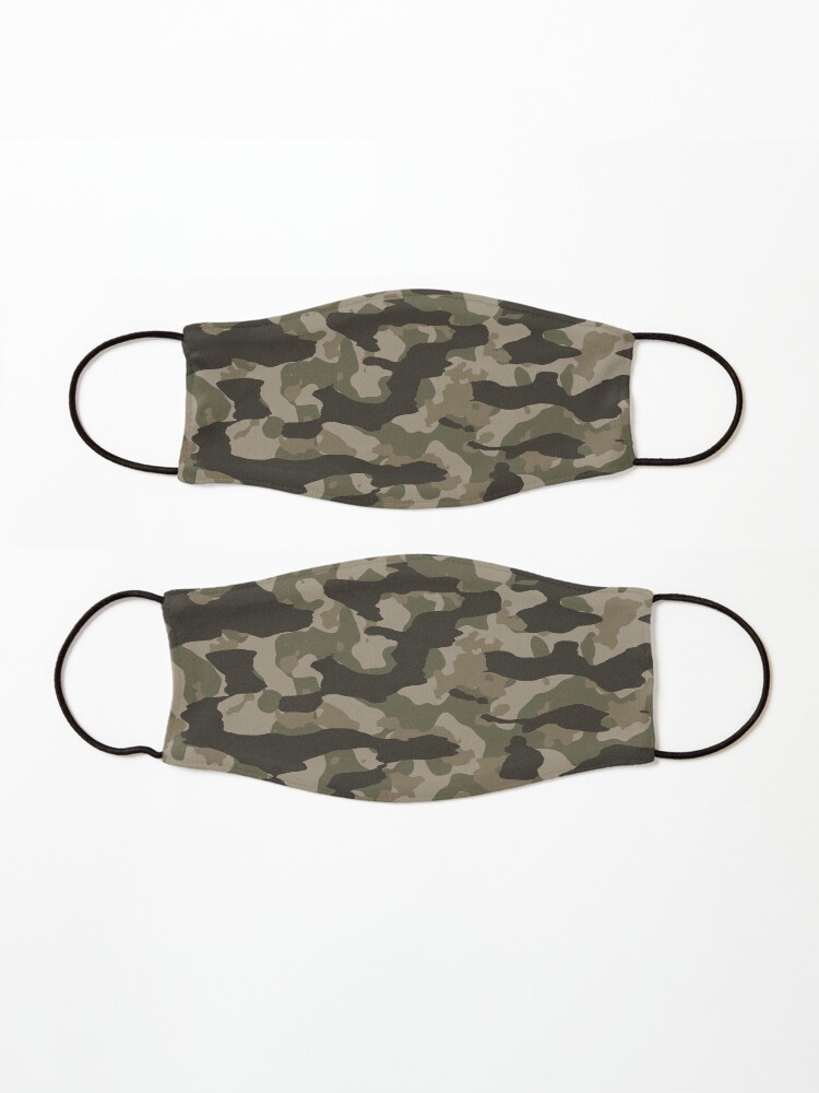 Alternate view of Green Camo Mask