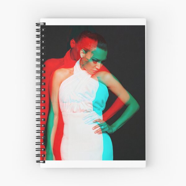 Item preview, Naya Rivera Chromatic art 3, Blue and red designed and sold by NayaRivera.