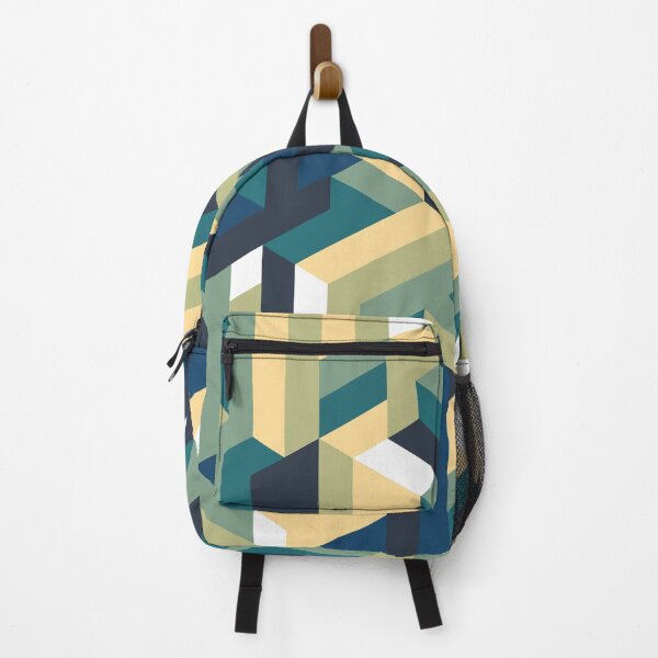 Item preview, Blue and Green Isometric Maze designed and sold by KimVanG.