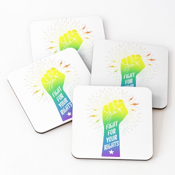 Item preview, Fight for Your Rights RAINBOW designed and sold by karajo333.