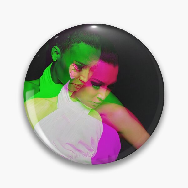 Item preview, Naya Rivera Chromatic art 3, Green and pink designed and sold by NayaRivera.