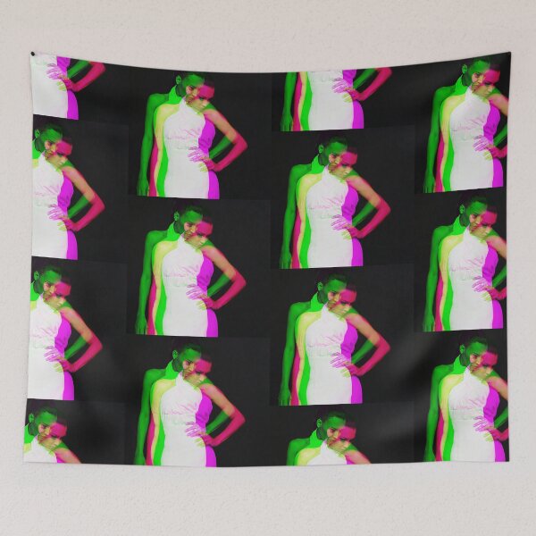 Item preview, Naya Rivera Chromatic art 3, Green and pink designed and sold by NayaRivera.