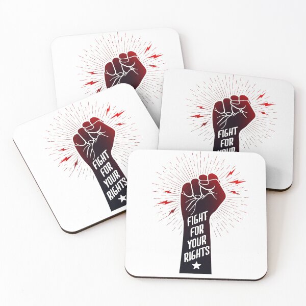 Item preview, Fight for Your Rights Red/Black designed and sold by karajo333.