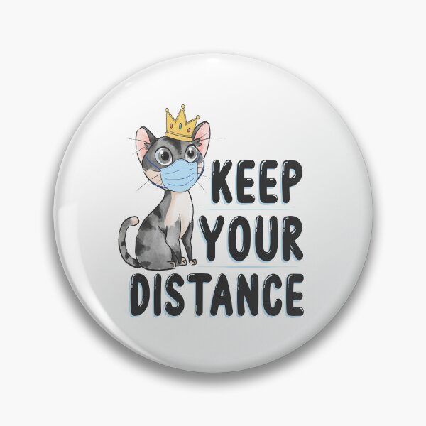 Artikelvorschau, keep your distance cat entworfen und verkauft von Tagesapfel.