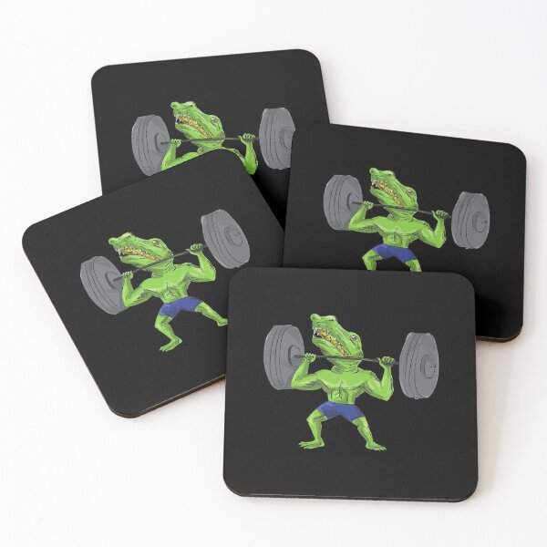 Item preview, Weighlifting Crocodile designed and sold by SweatZone.