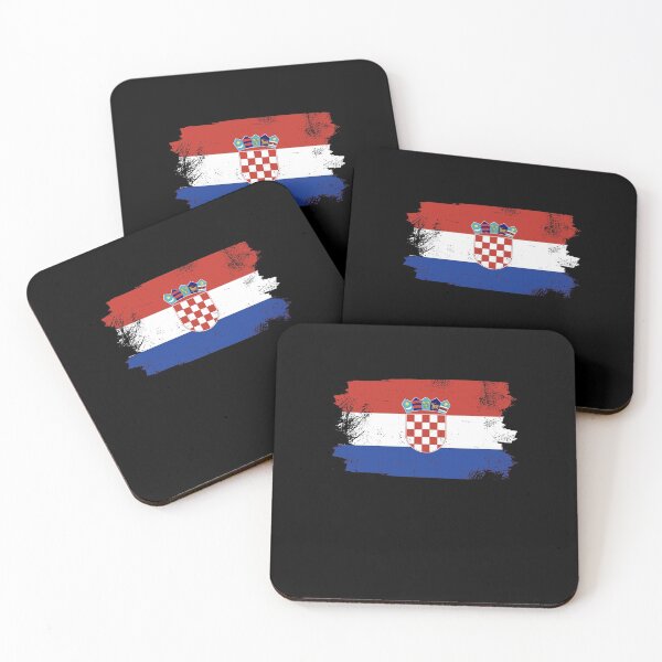 Item preview, croatia flag retro vacation  designed and sold by pirminio.